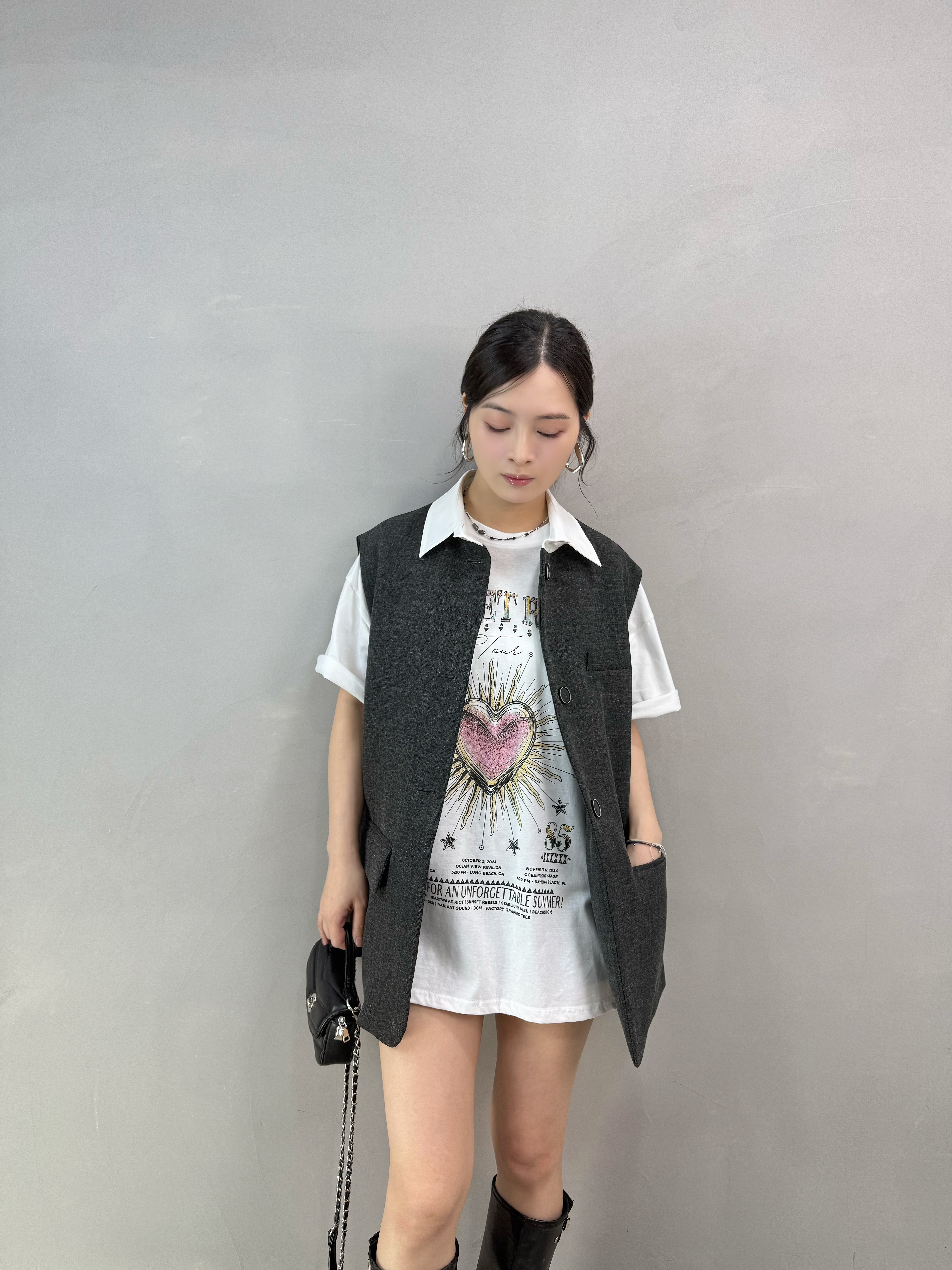 A13 彩心Print Tee