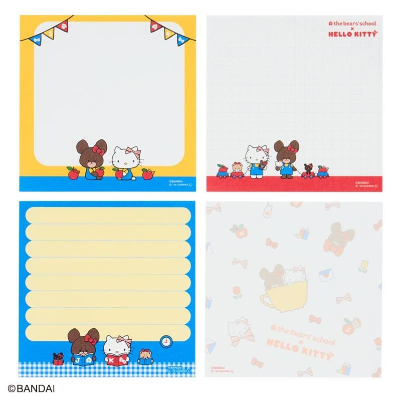 🌸 【預訂】MEMO (BL) - The Bears' School x Kitty