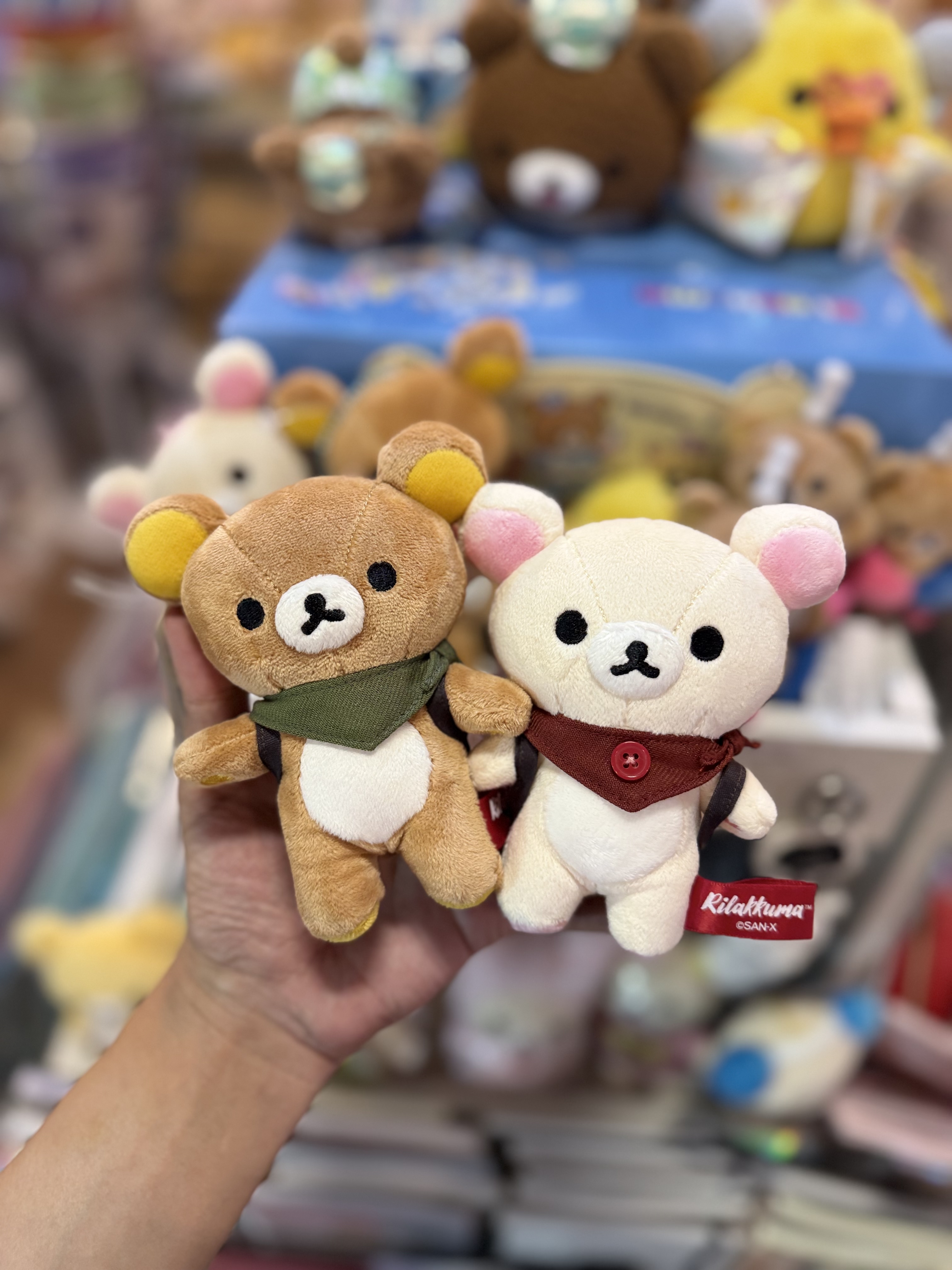 《現貨》全新日本專店限定 rilakkuma  x Coleman 掛飾