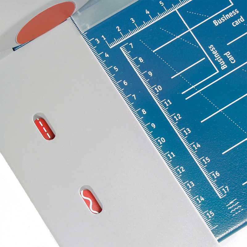 Dahle 505 : Creative 5 in 1 Paper Trimmer with 4 different blade