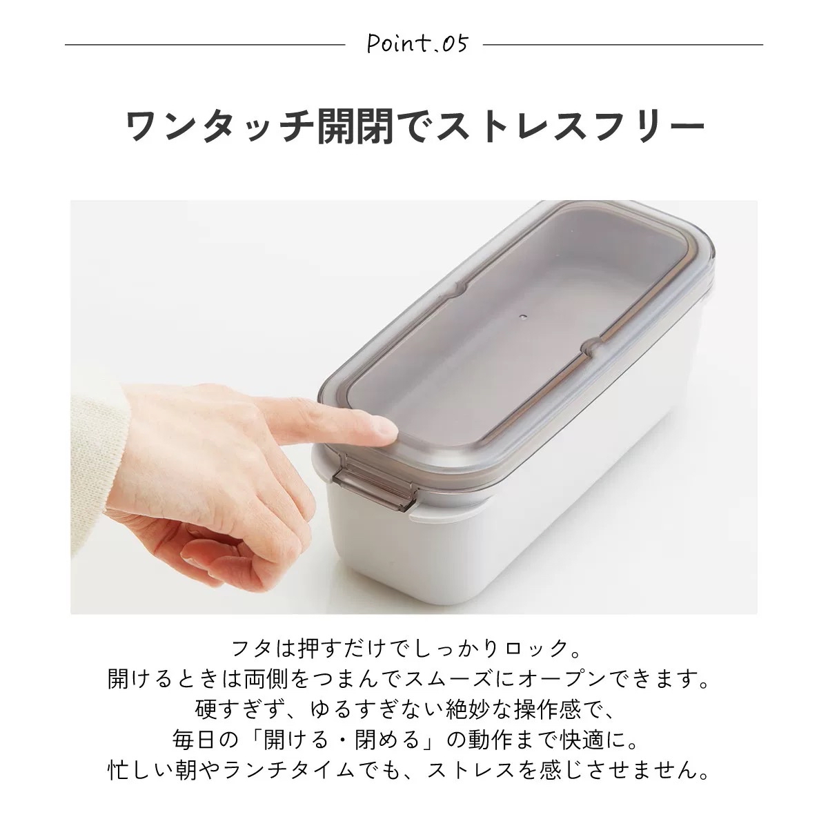 日本Skater 簡約雙層便當盒