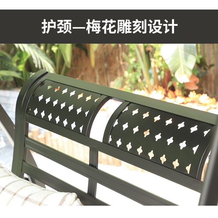戶外花園鞦韆搖椅 雙人三人款 家用陽台室外吊椅Swing chair