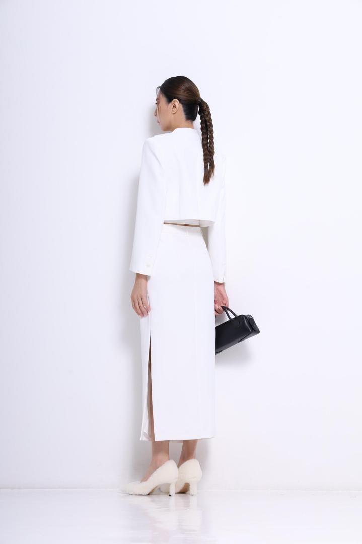 CS1381 Avery Tailored Column Skirt 