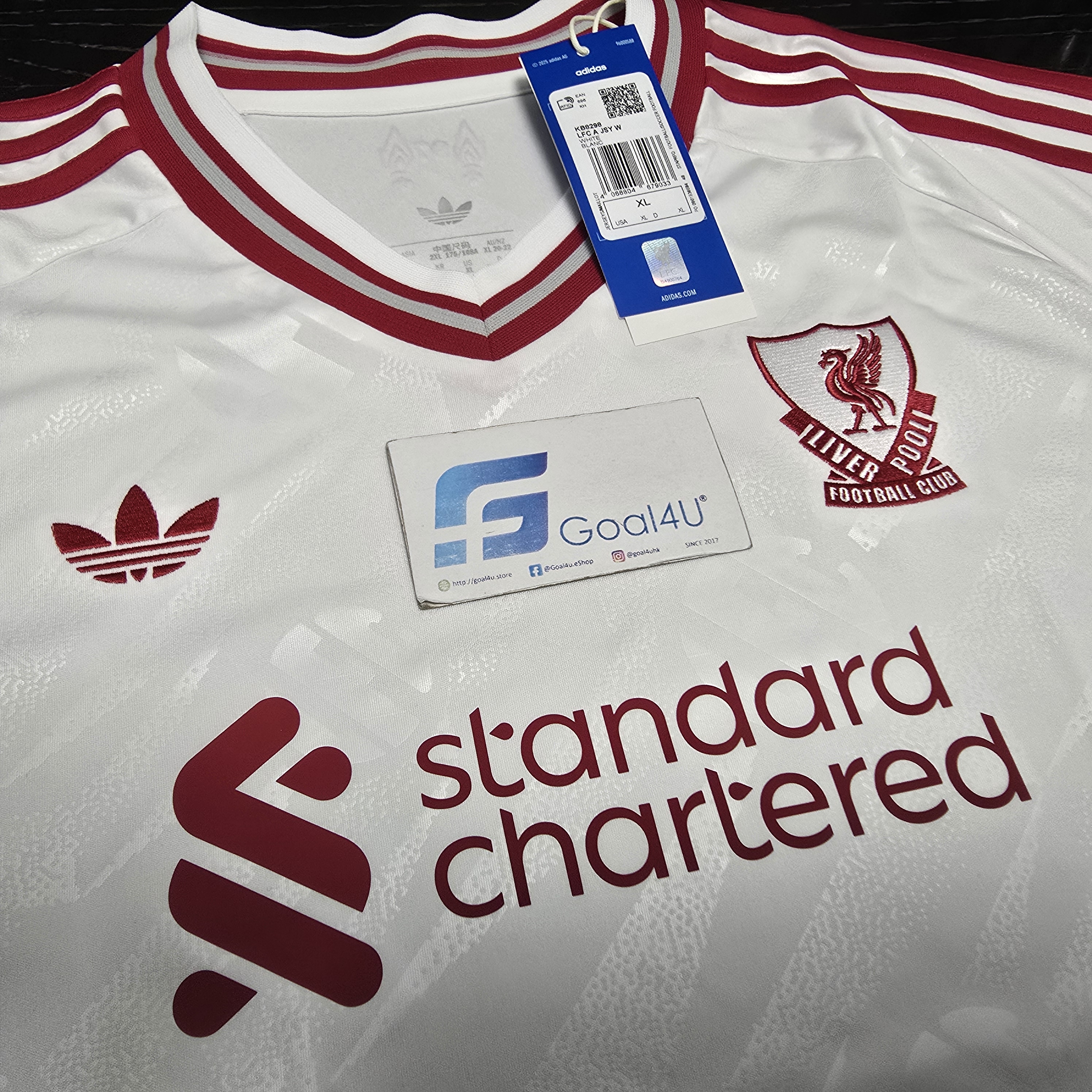 🔖重現歐洲之夜榮耀 Adidas Liverpool 利物浦 2026-27 女裝作客球迷版球衣 (可加印字章) KB8298