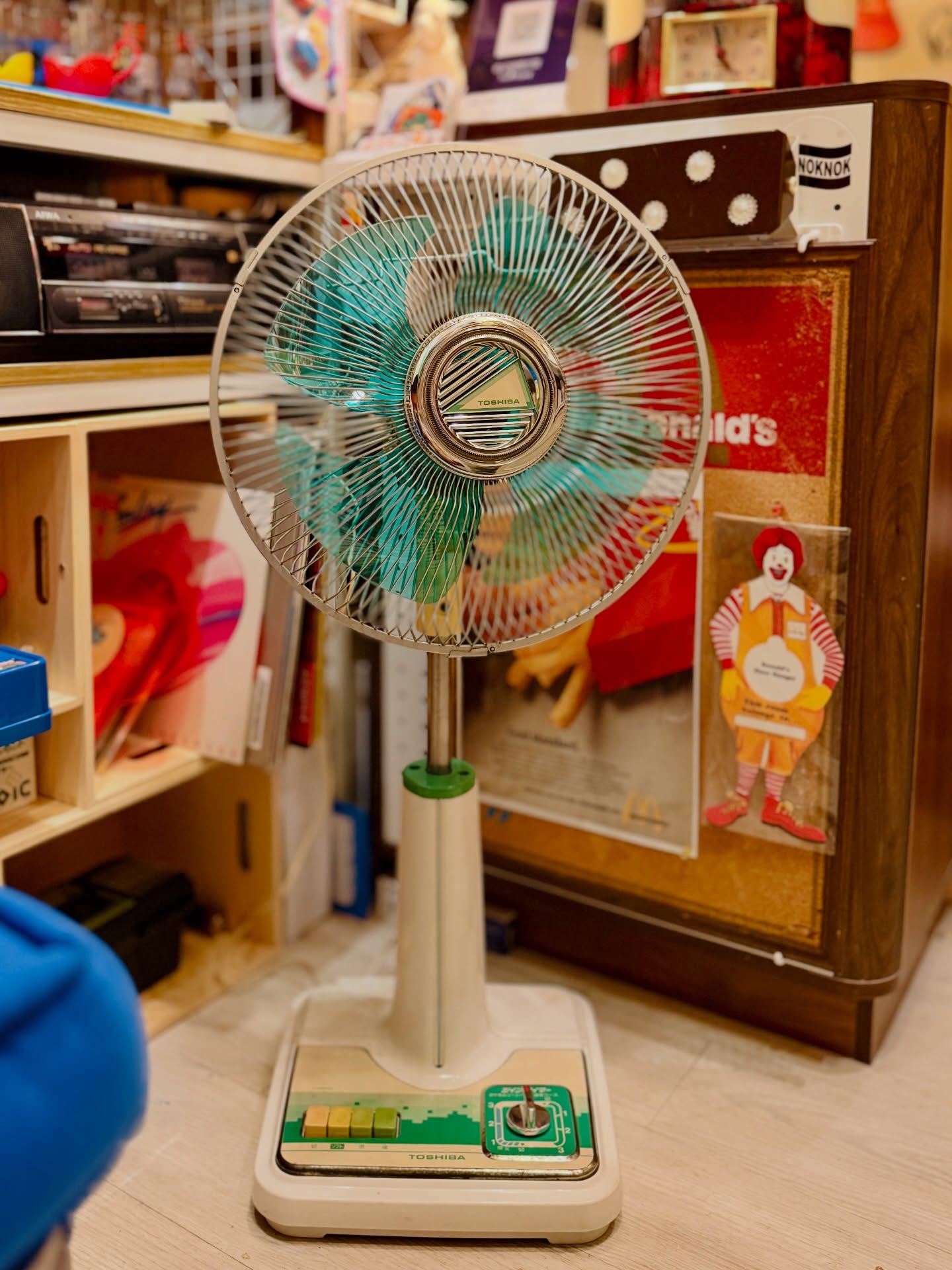【昭和年代】TOSHIBA F-2204TG 座敷扇風機
