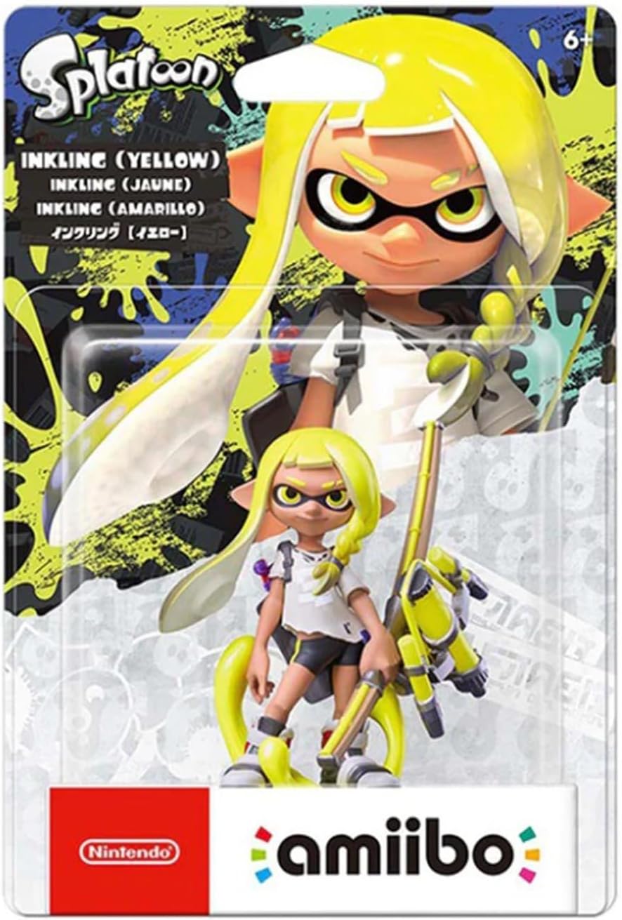 [現貨][amiibo] 魷魚族(黃色)(斯普拉遁系列)      