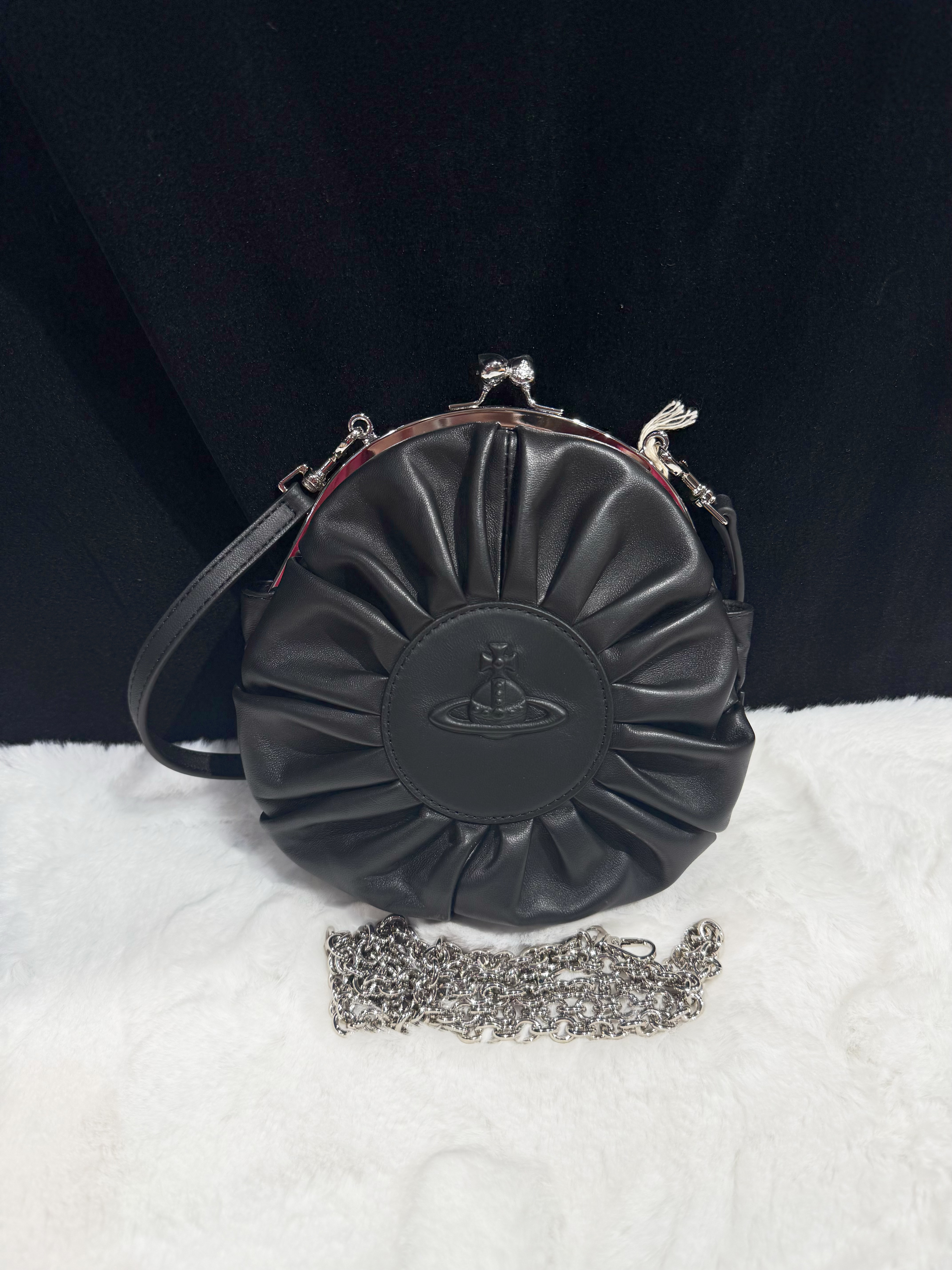 Vivienne Westwood Rosie frame bag blk