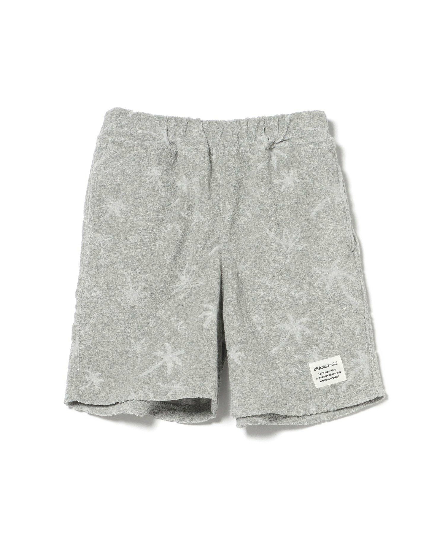 🆕【⭐訂購⭐】🇯🇵 日本直送 🌀🇯🇵 日本直送🇯🇵 #BEAMS mini 棕櫚樹暗紋 絨面毛巾布料 短褲［3款選］🌀 [ELCA-0113][260331]