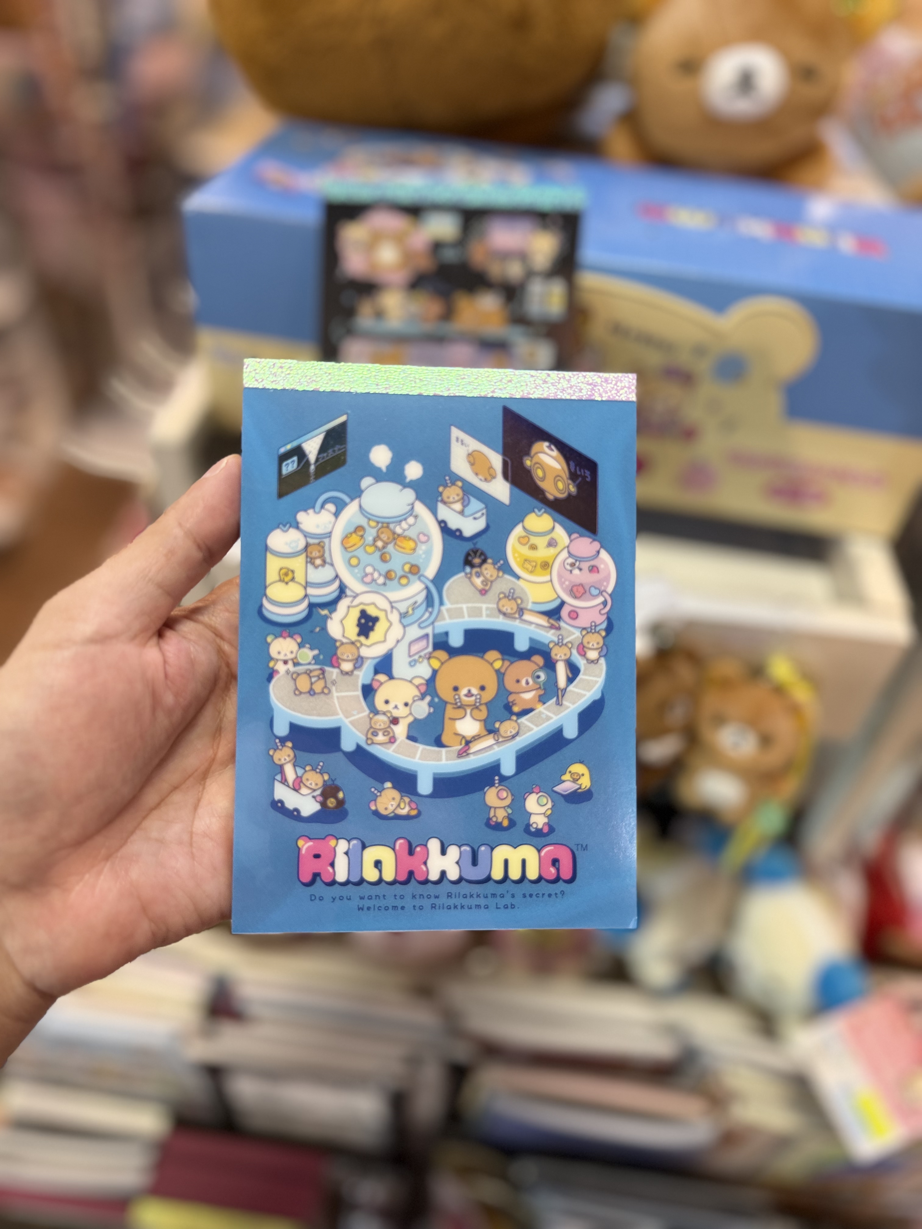 《現貨》全新rilakkuma 實驗室系列memo簿