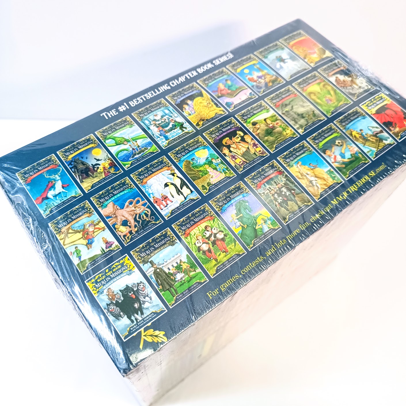  Magic Tree House Complete collection Merlin Missions  1–27 – Complete Library Boxed Set Collection 神奇樹屋第二季繪本盒裝 英文橋樑章節書 B239	