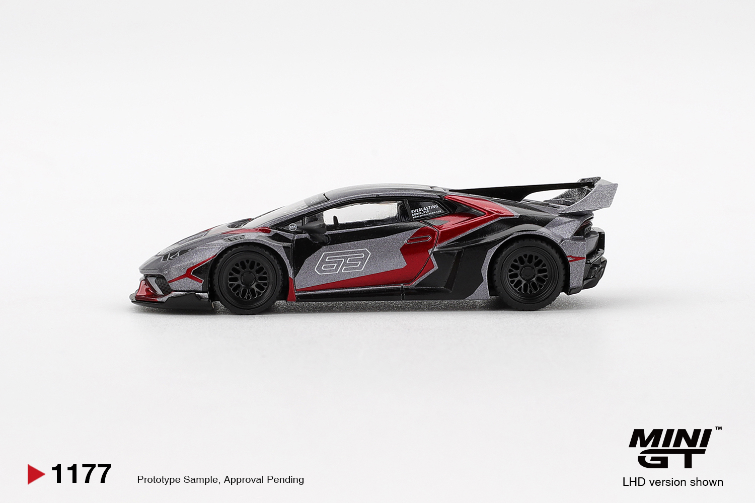 Mini GT 1/64 LB★WORKS Lamborghini Huracán GT RONIN - MGT01177-L