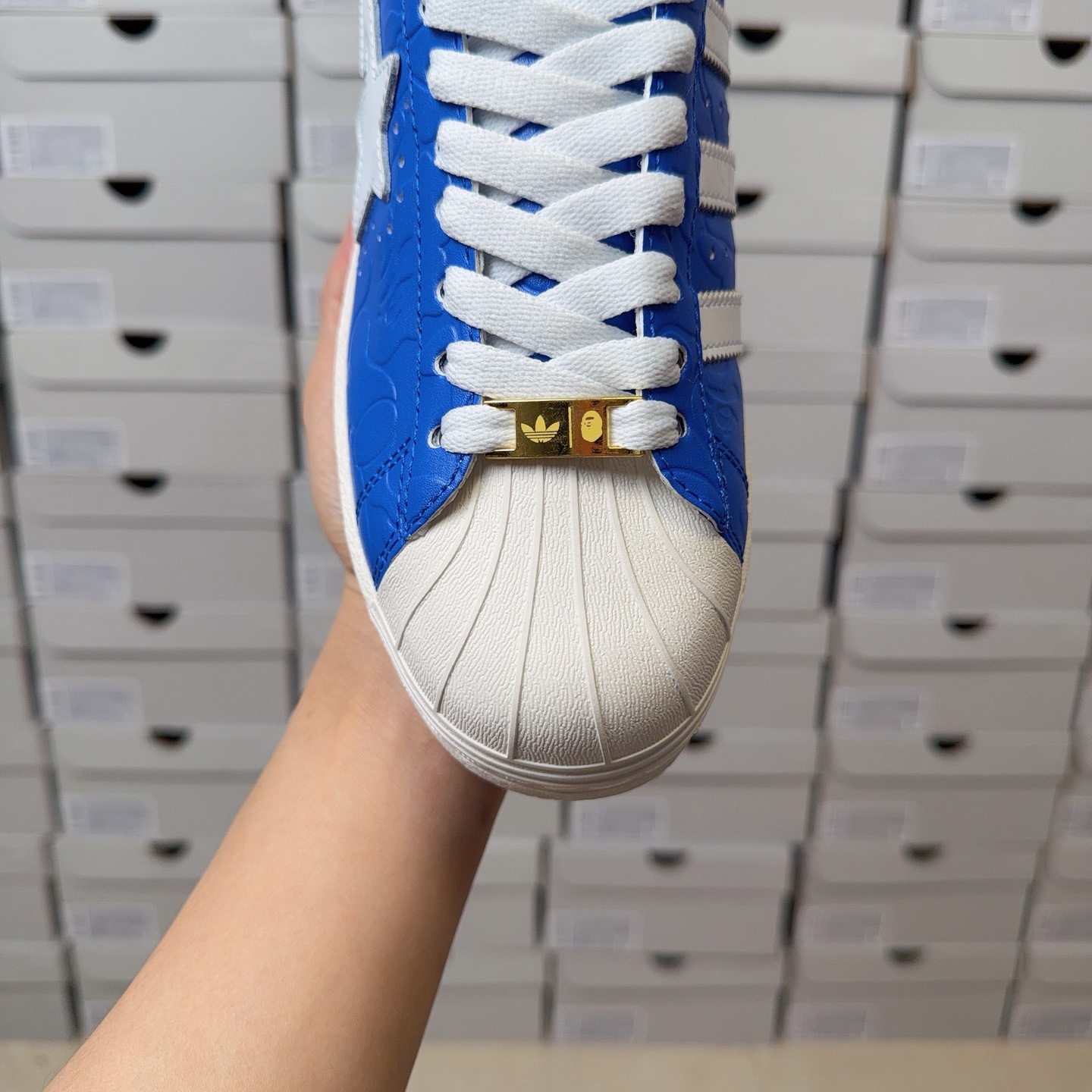 Bape x Adidas Superstar Vintage JR2702