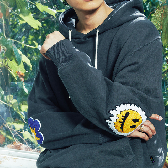 [MISTER CHILD] ELBOW FLOWER HOOD (2種)