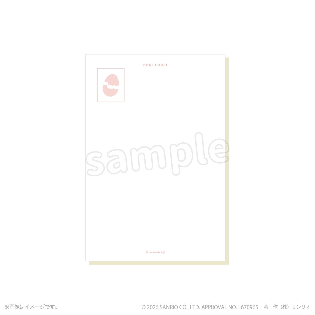 🌸 【預訂】Postcard Set - Everyday Gudetama
