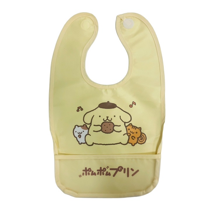 🇯🇵限量預訂 日本直送🇯🇵布甸狗印花輔食圍兜兩件套裝