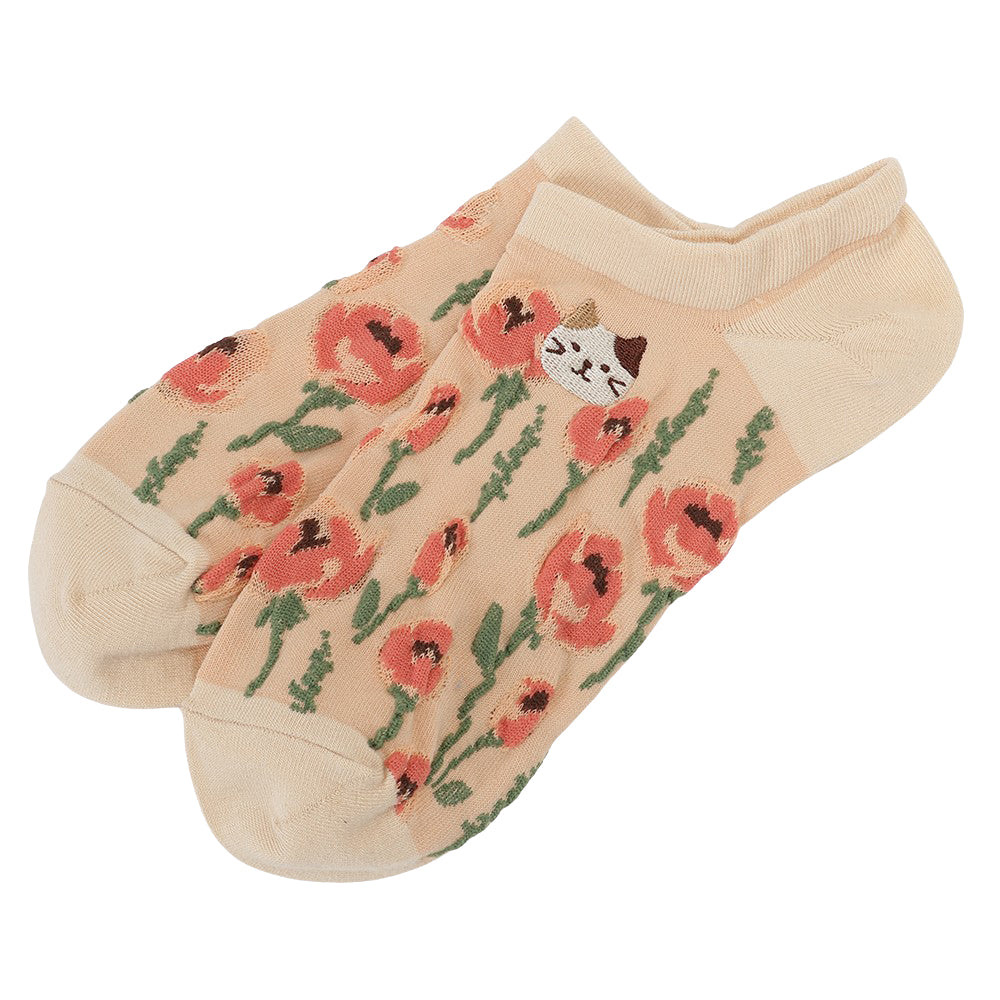 Fukufukunyanko貓貓船襪