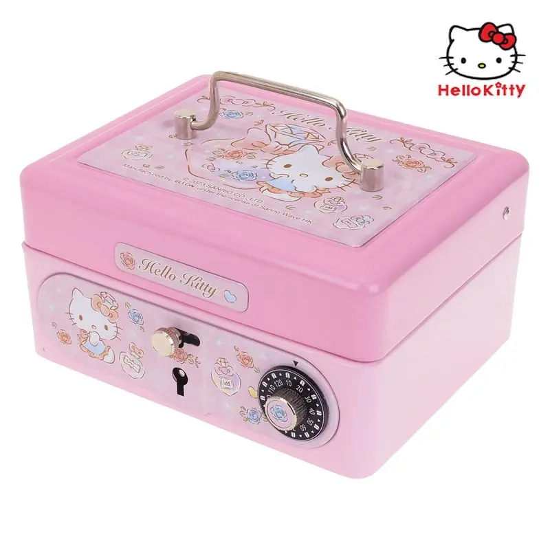 現貨🐱| SANRIO 夾萬連密碼鎖及鎖匙/儲錢錢箱/密碼箱錢罌 /存錢罐 (細)