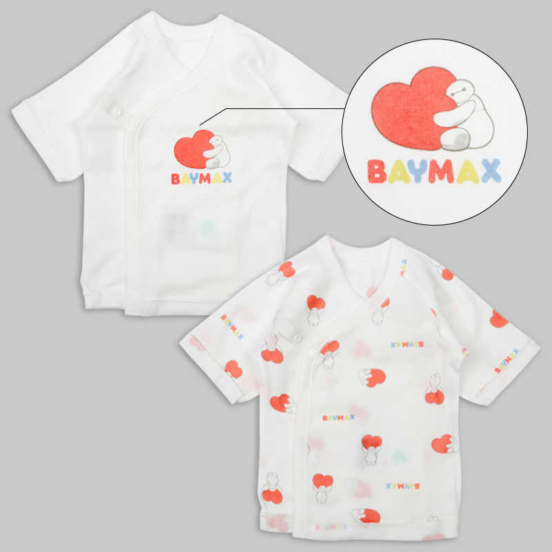  🇯🇵預訂 日本直送🇯🇵Baymax大白滿印新生兒純棉打底四件套