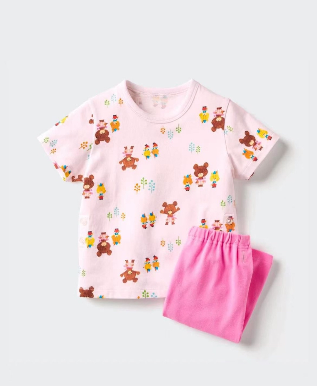 A0126 粉色熊仔家居服