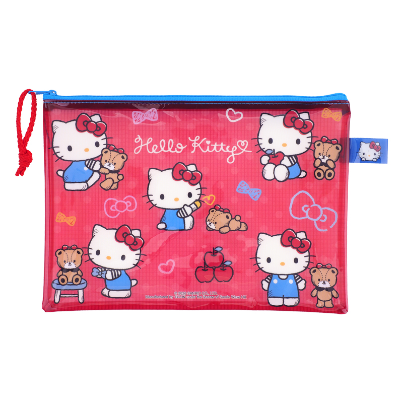 Hello Kitty PVC Mesh Bag (M) 文件袋 (中)