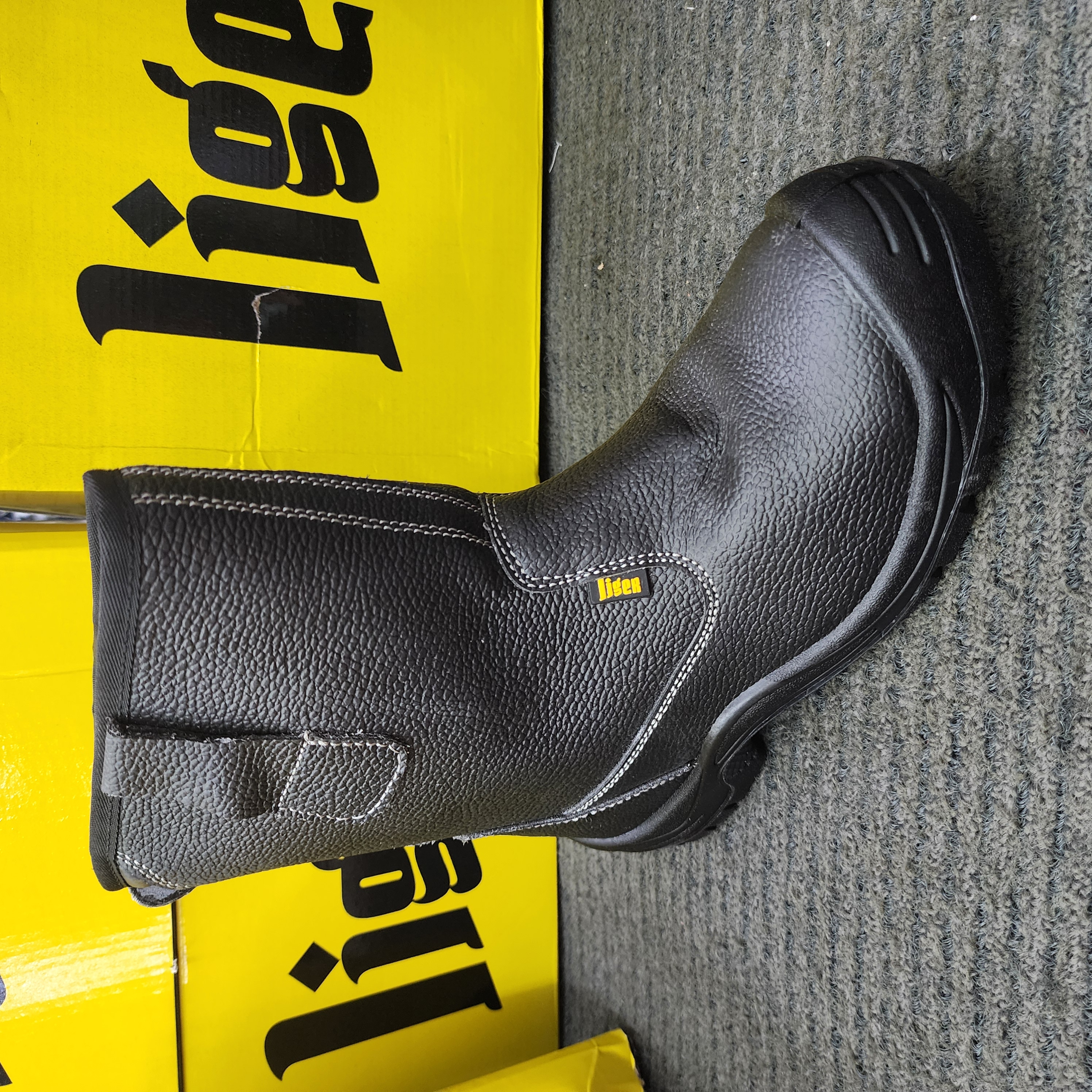 Liger LG-77 High Cut Safety Shoes (SIRIM APPROVED) GOCO QS 80