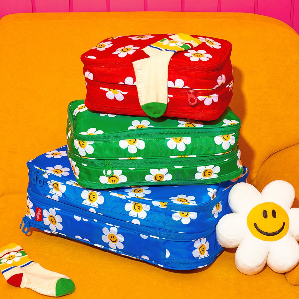 Wiggle Wiggle Smile We Love旅行行李收納袋系列