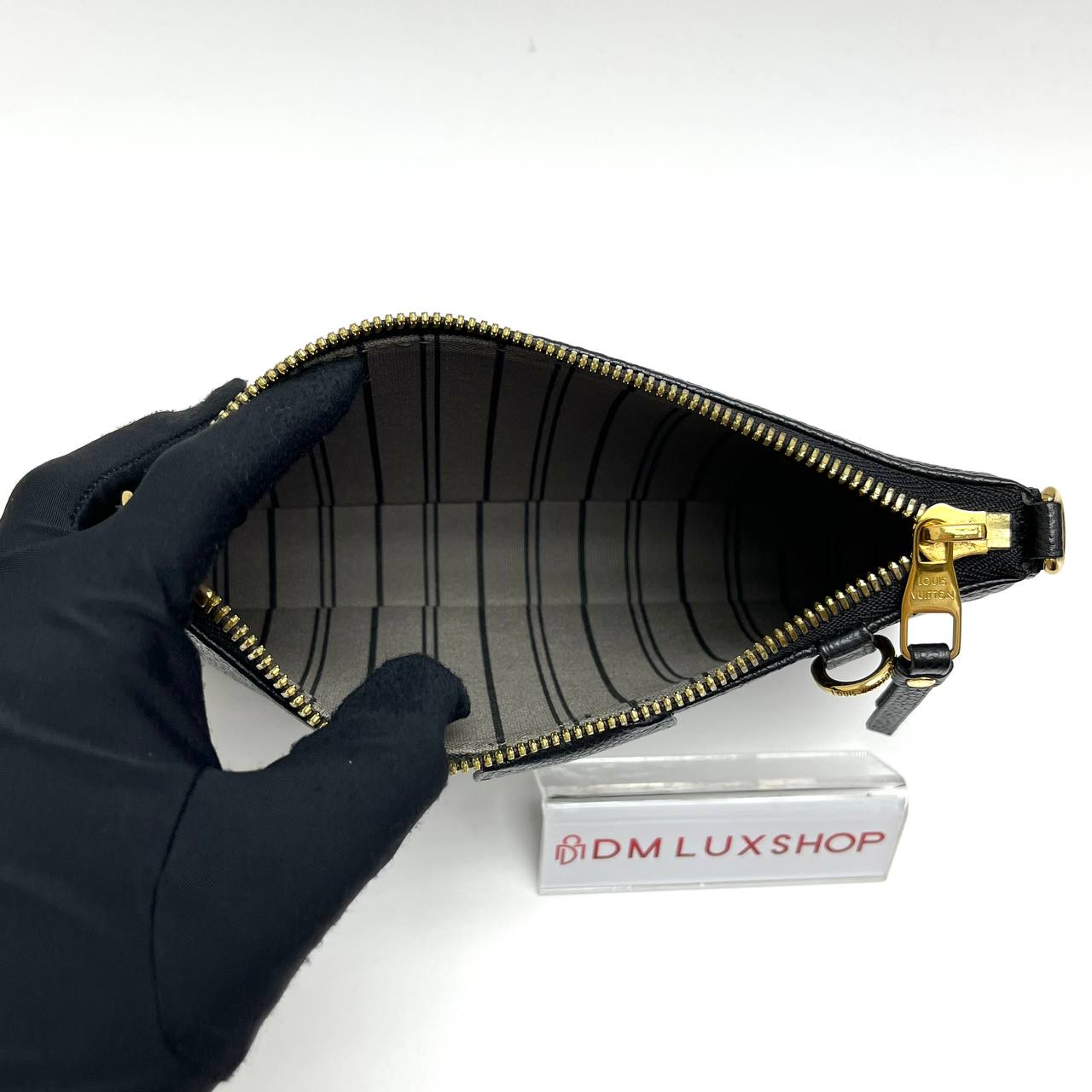 LV Black Empreinte Easy Pouch On Strap