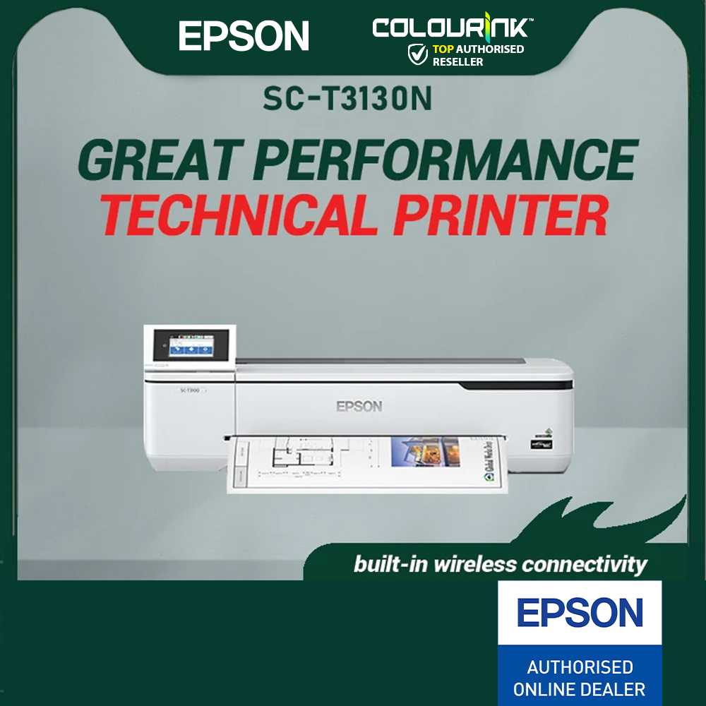 Epson SureColor SC-T3130N  A1 Plotter Wide Format Technical Printer