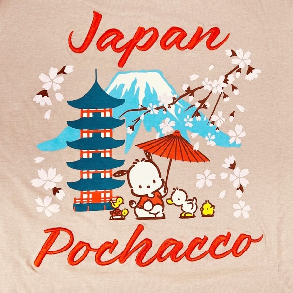 SANRIO POCHACCO 和風短袖 - 05260054