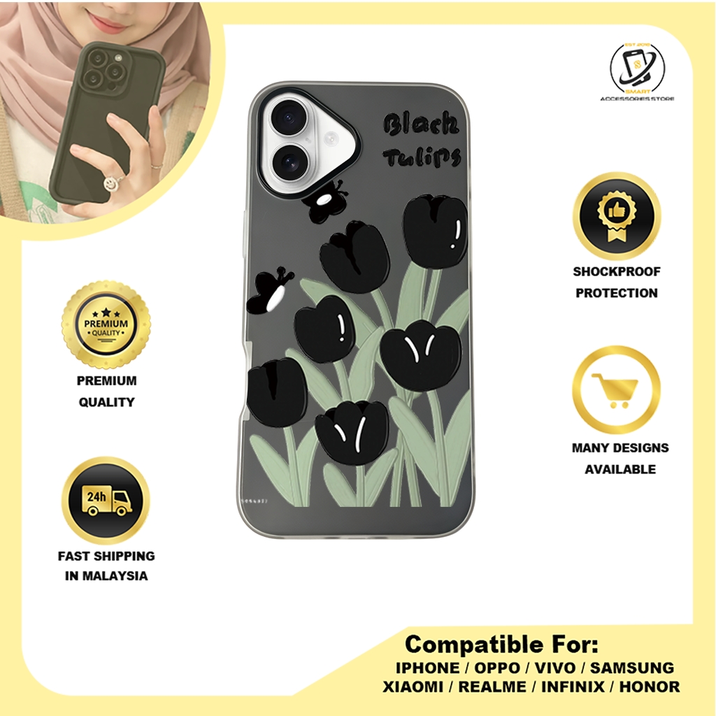 JELLY CASE PHONE FOR IPHONE - DESIGN FLOWER U