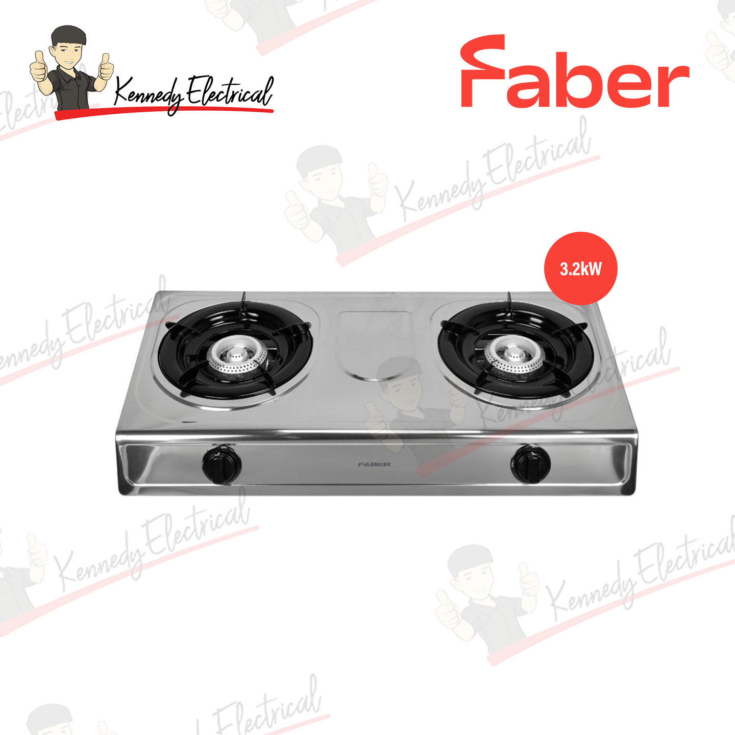 Faber 6.4Kw Gas Stove FS SS2100