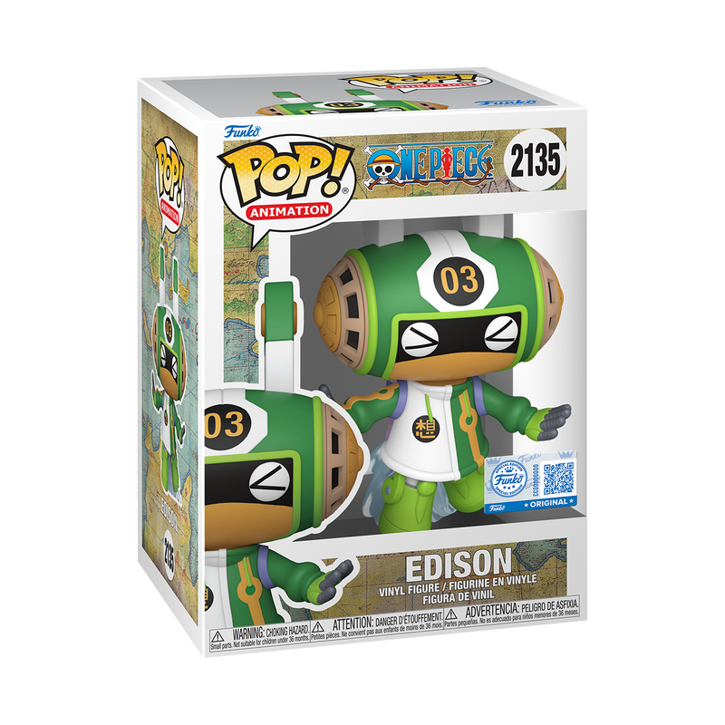 📦訂購 美國代購 Funko POP! ONE PIECE Edison Figure 海賊王 模型