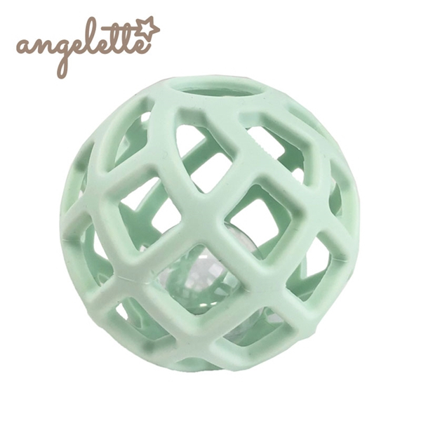 🇯🇵預訂 日本直送🇯🇵Angelette 薄荷色矽膠搖鈴球