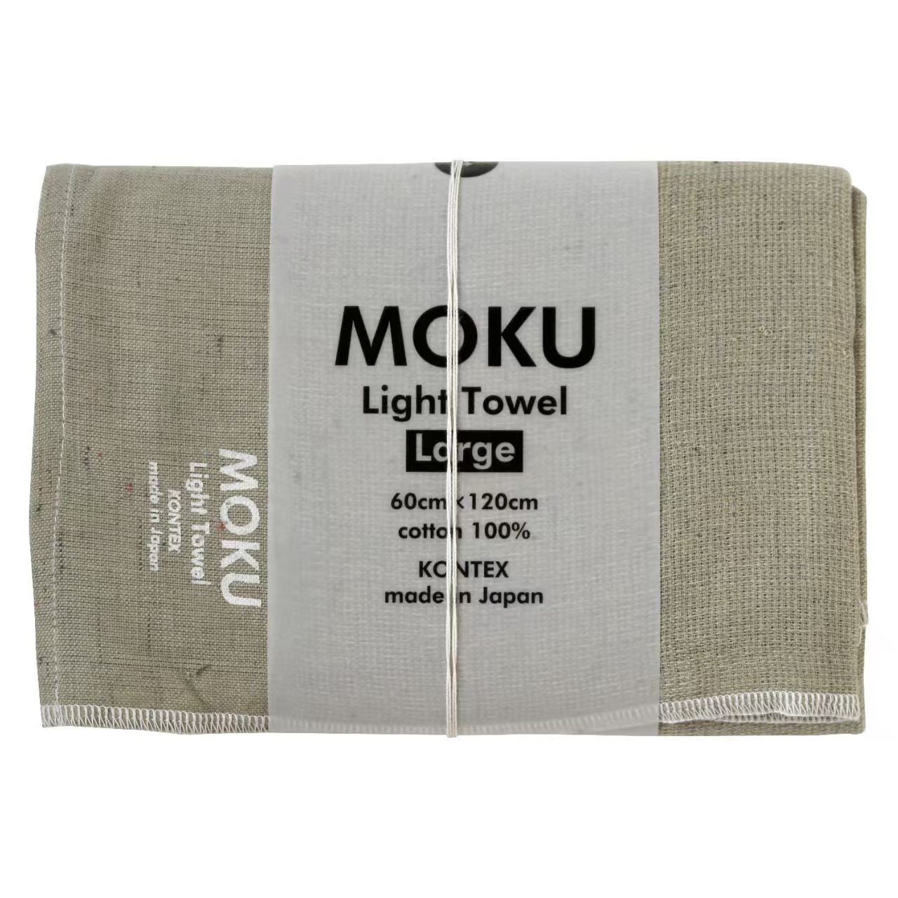 日本製 Moku 純棉輕薄吸水速乾浴巾 (60 x 120cm) ｜旅行運動必備