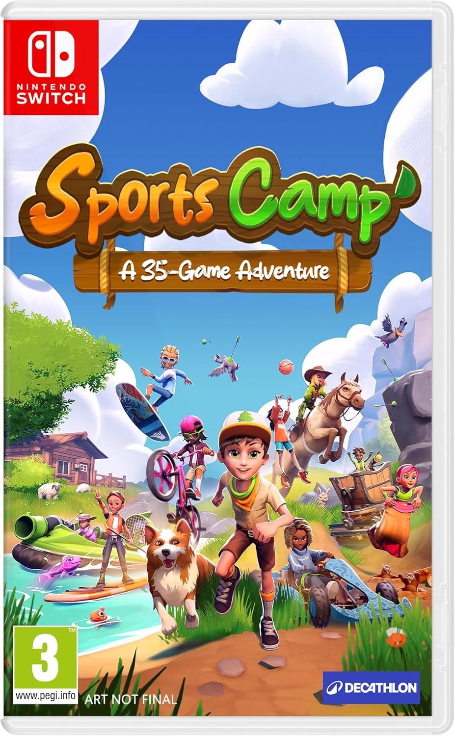 NS 運動夏令營：35合1冒險派對 Sports Camp 中/英/日文 (英文封面) NSW-4123