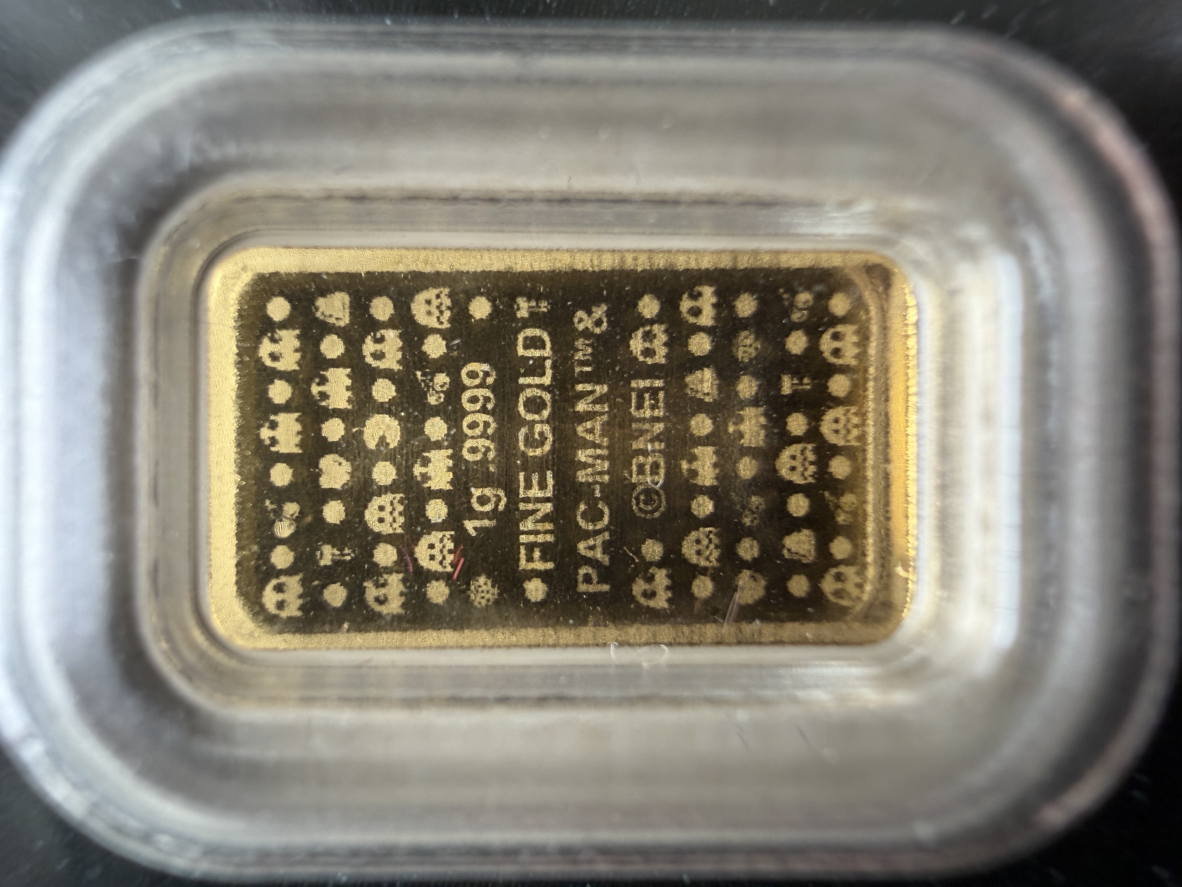 PAMP Pac-Man 1g 🇨🇭Swiss Fine Gold Bar Emas 999.9 (PACMAN)