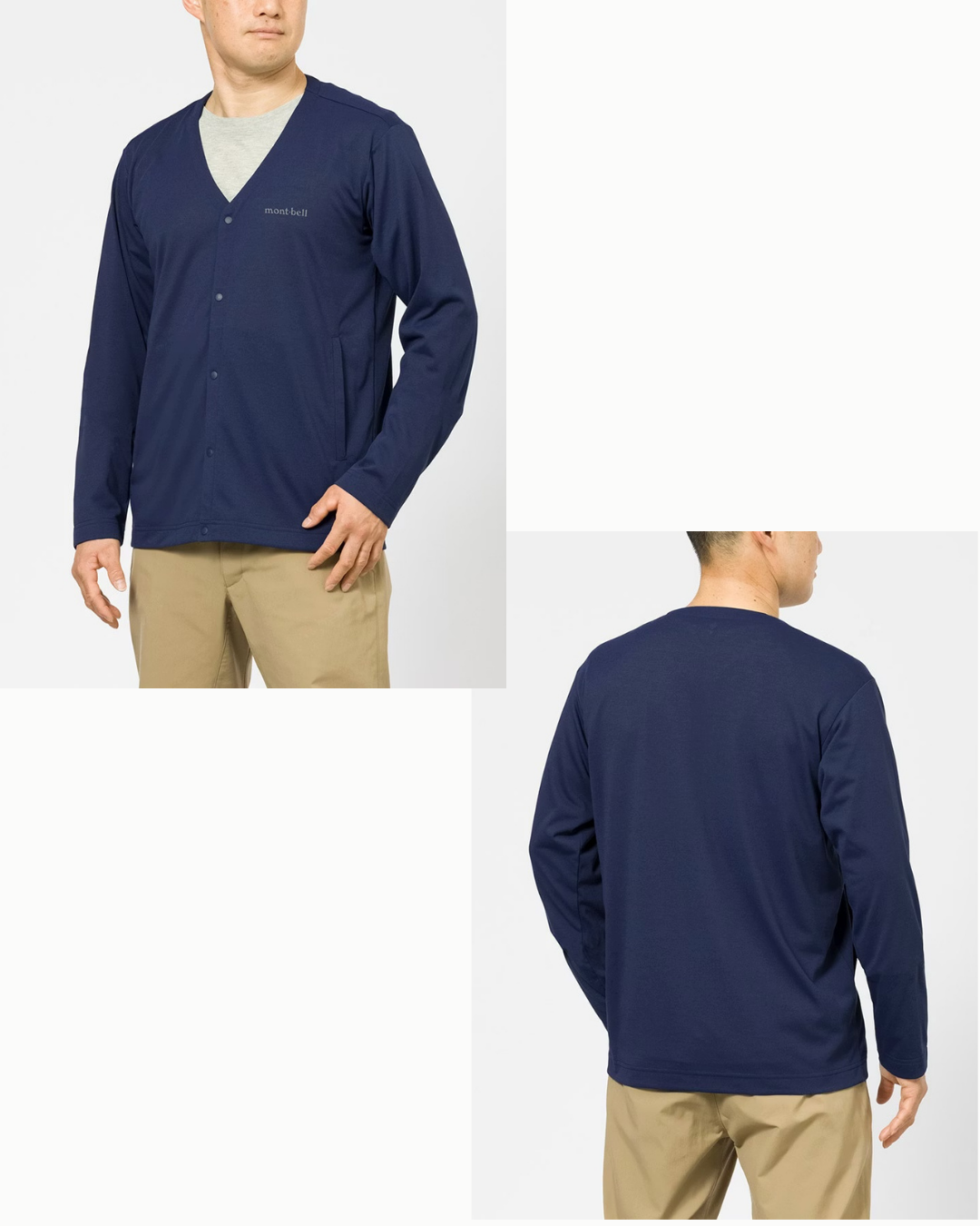 日本代購【 2026秋冬新產品 日本直送 montbell  男裝 Wickron WIC. 快乾透氣防UV外套 Cardigan Men's 】
