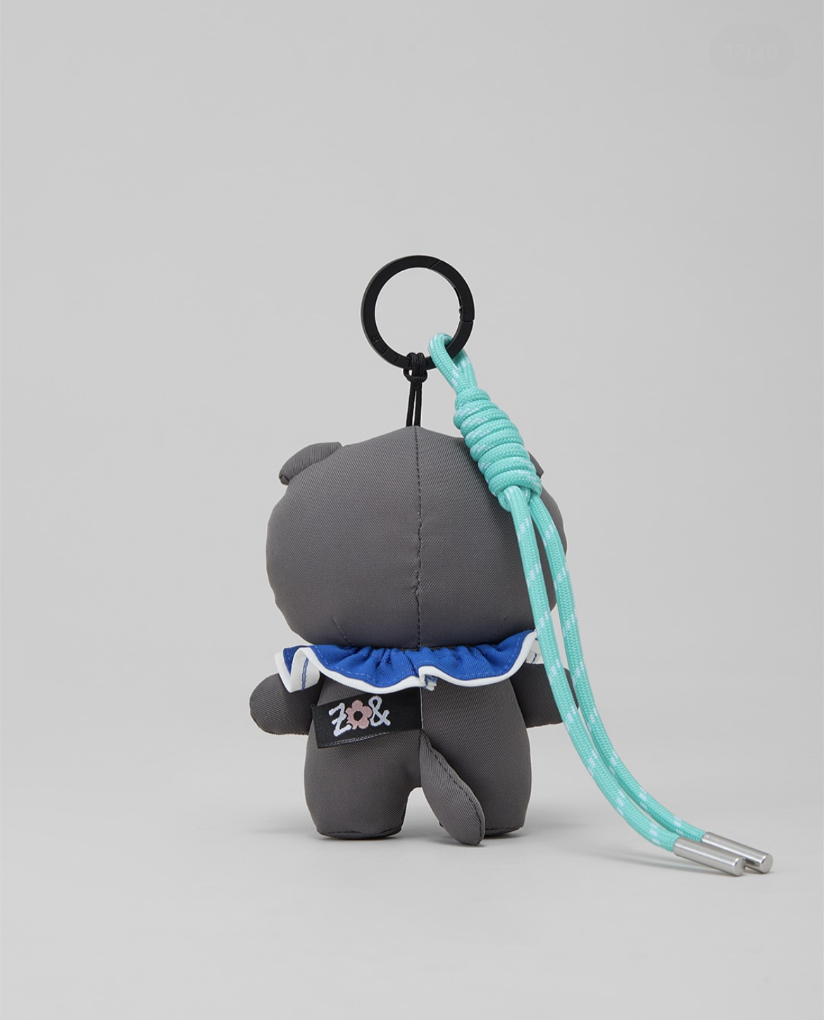 📦訂購 韓國代購 ZO&FRIENDS x Coller ZOA Keyring 灰貓鎖匙扣