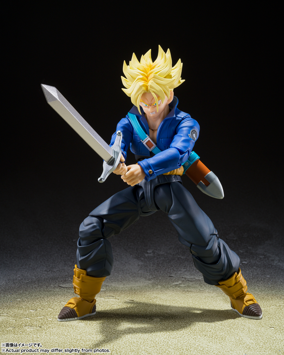  《新版》龍珠Z S.H.Figuarts 超級撒亞人 杜拉格斯（未來的少年ver.）可動figure