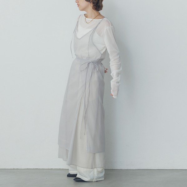 霧感疊穿連身outer【JOP002】