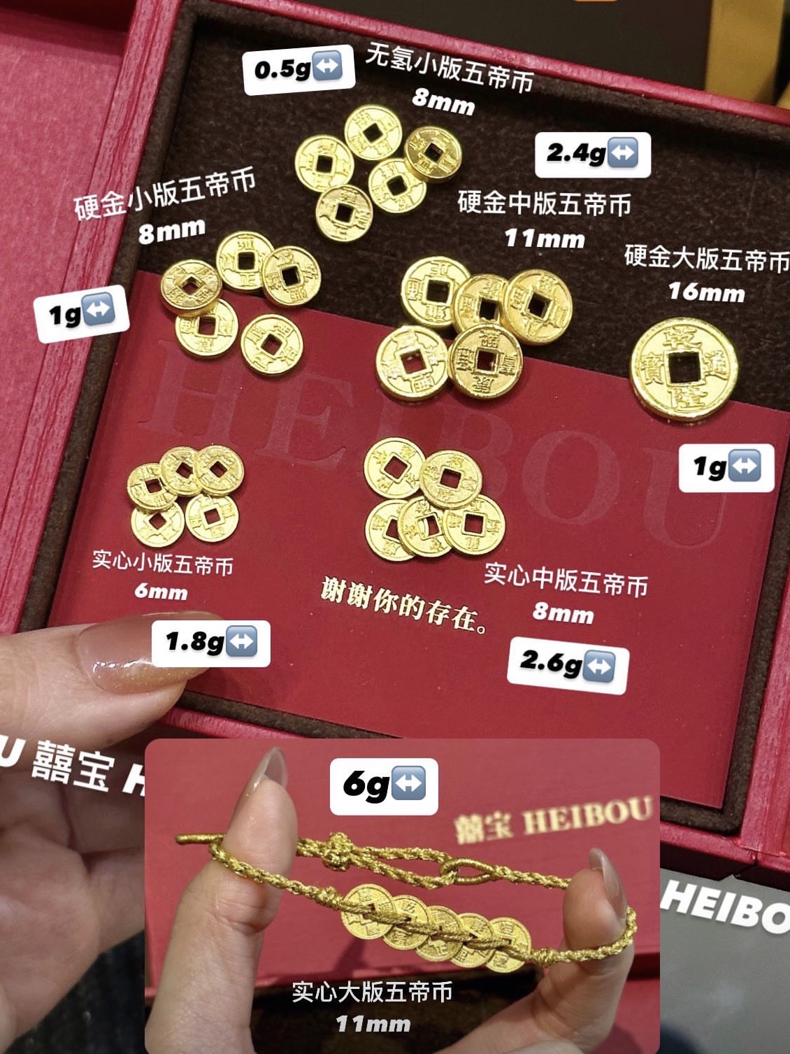 五帝币（单枚可卖）