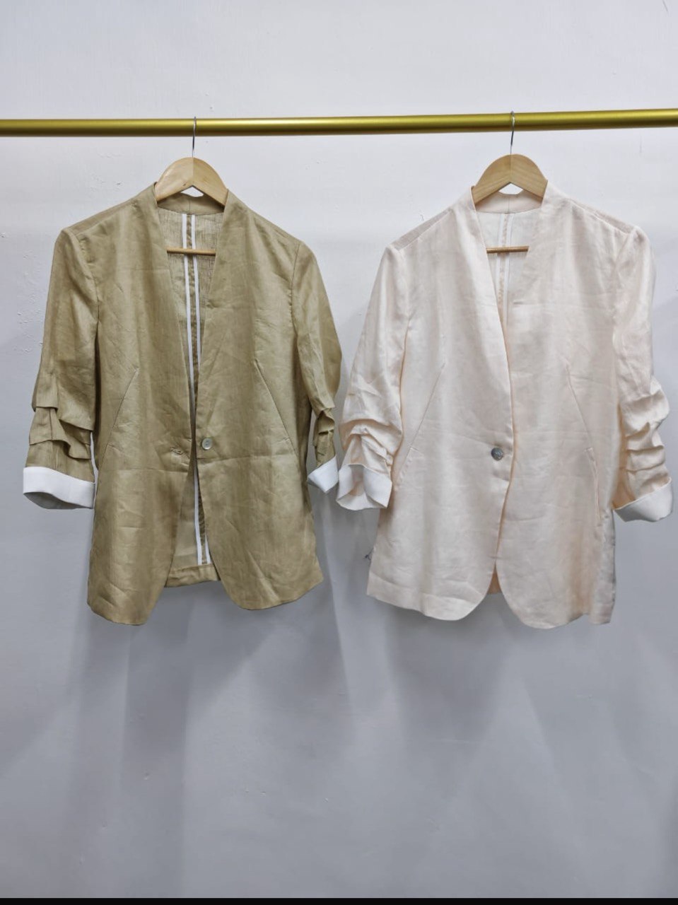 亚麻外套