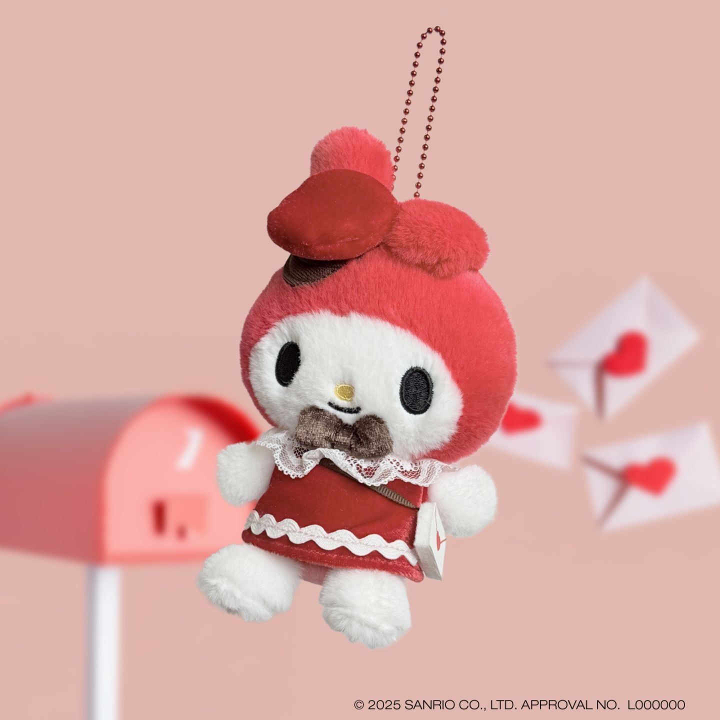 日本預訂📍日本Sanrio拎心心情信可愛公仔/吊飾