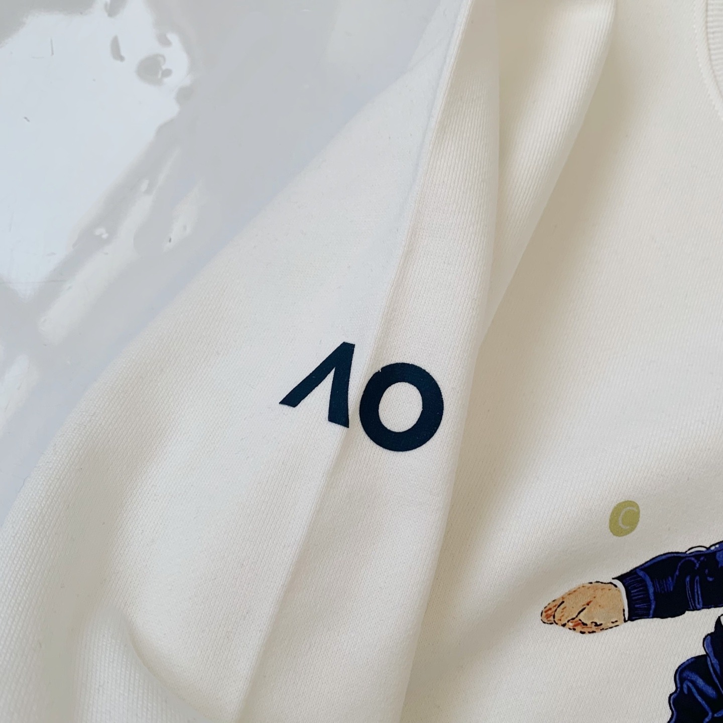 Polo Ralph Lauren 網球熊印花圓領衛衣