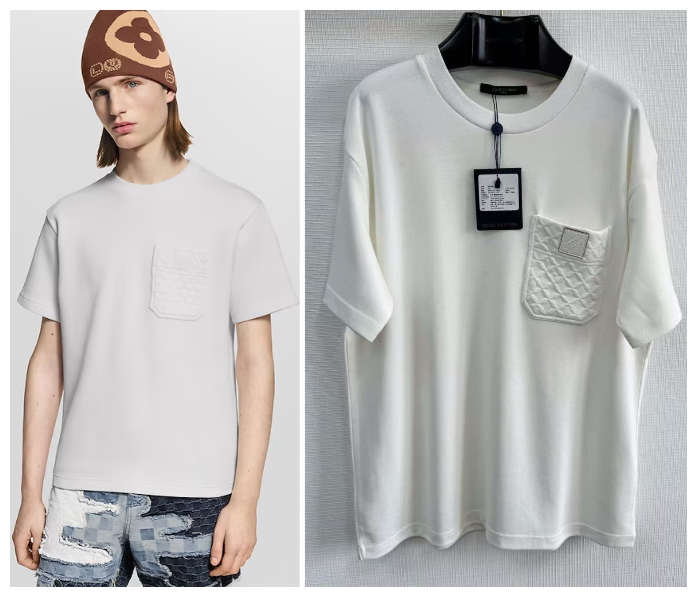 【頂級原單】LV Signature Pocket T-Shirt 短袖Tee  