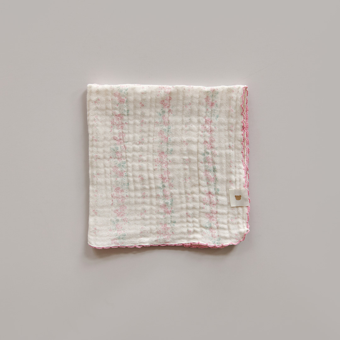 26S/S DTD Flora碎花溫馨系列-棉紗手絹