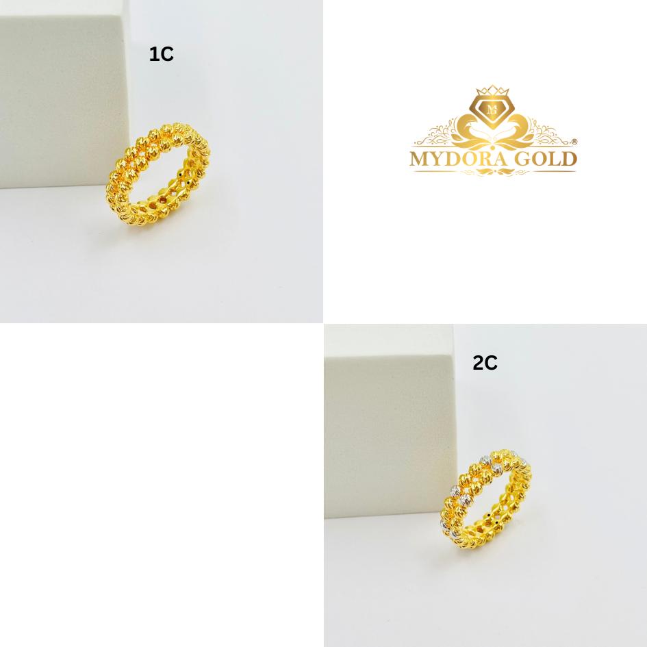 MYDORA Cincin Boba Italian 2 Line (5G) l EMAS 916/22K