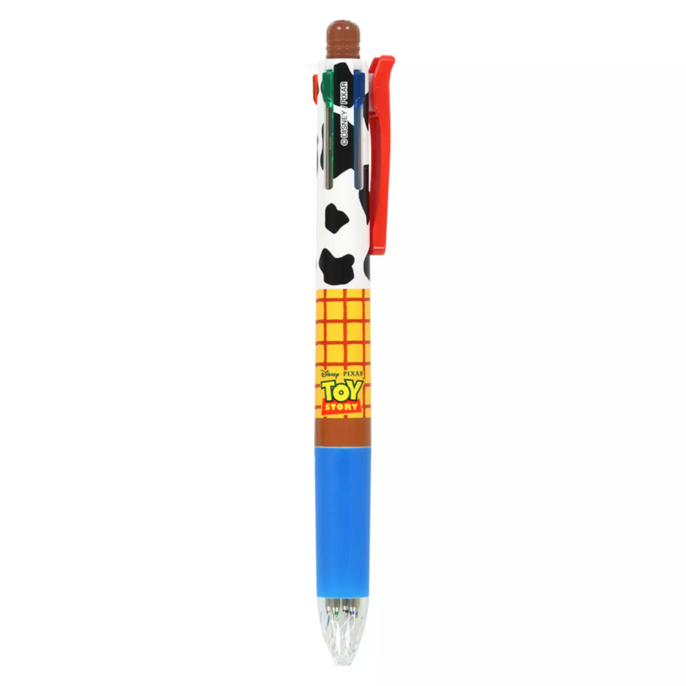 現貨｜【日本 Disney Store 限定】Toy Story 日本製 Zebra SARASA multi 4+1 多功能5用筆 4色啫喱筆+鉛芯筆 (077799)