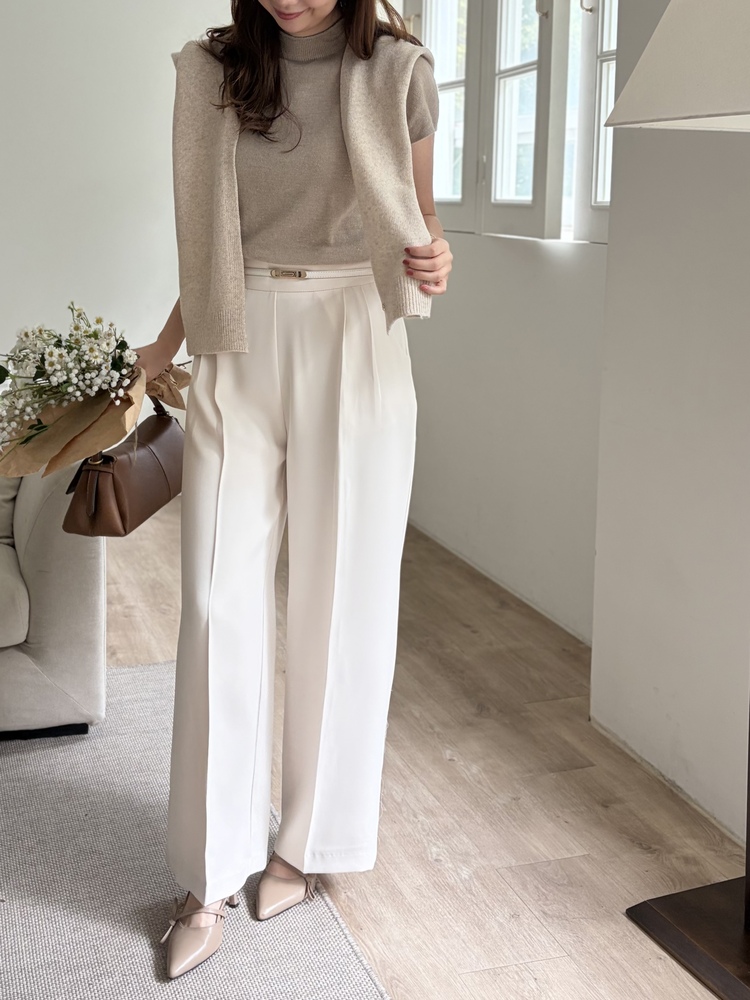 Daily Angora Knitted Top (Mocha)