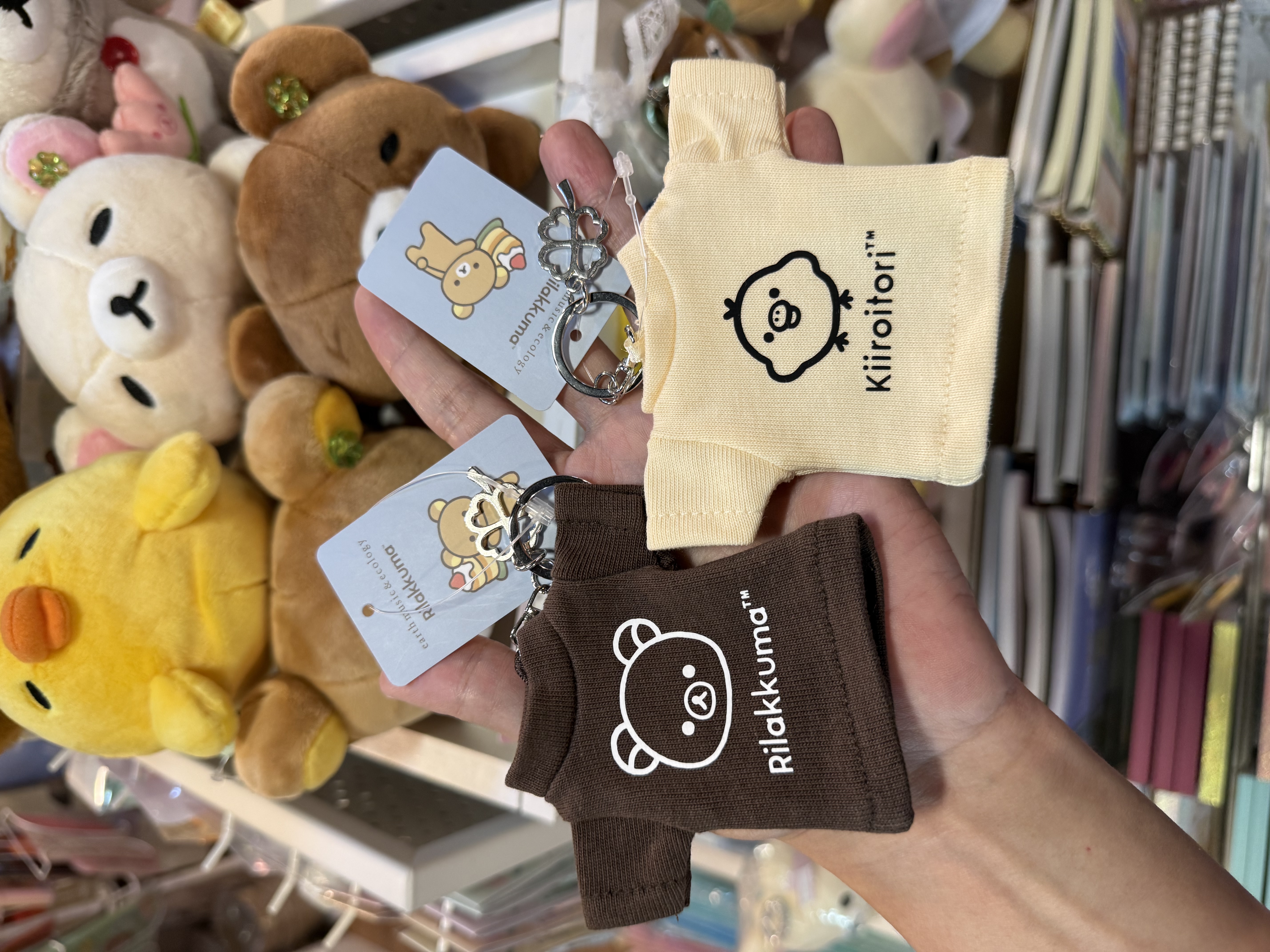 《現貨》全新日本Rilakkuma x earth music&ecology限定衫仔造型匙扣
